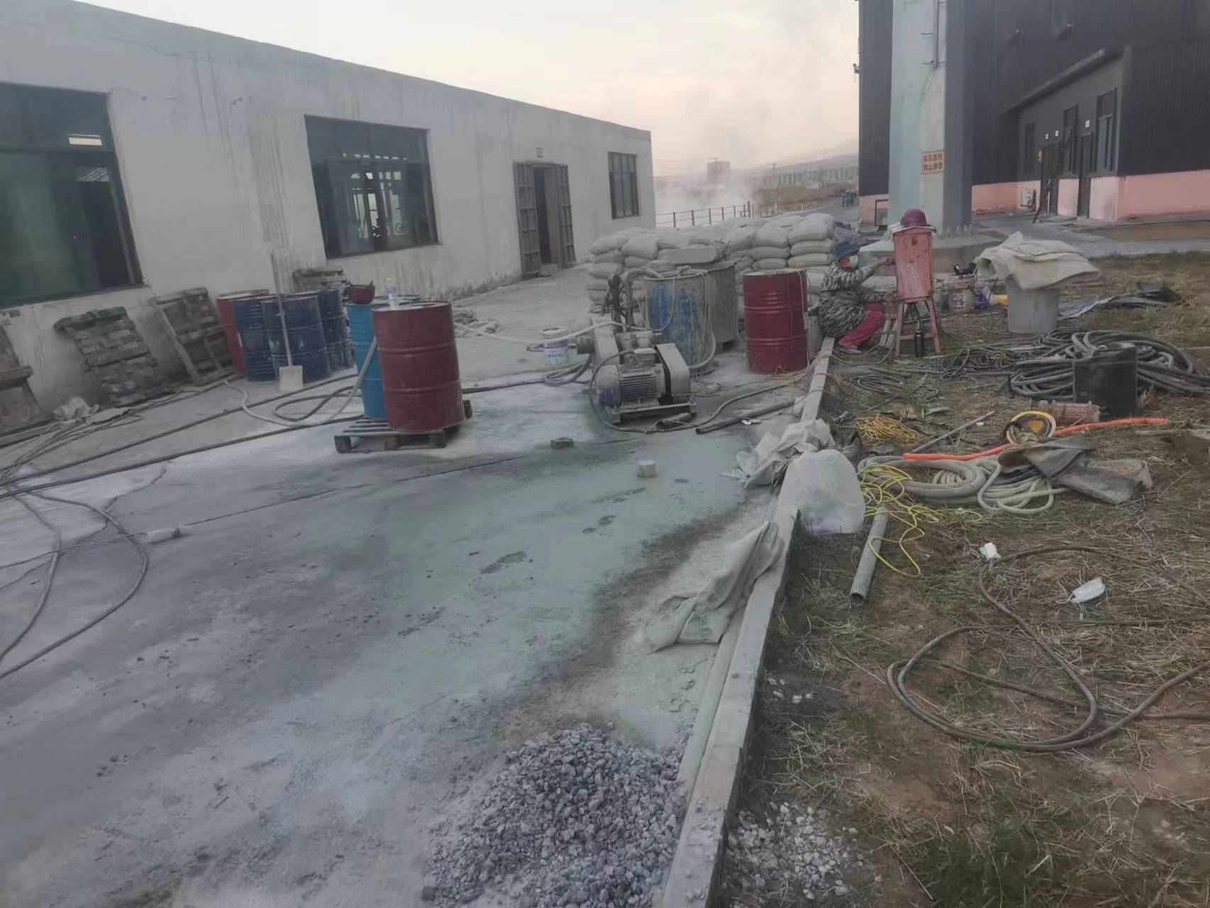 阿鲁科尔沁厂房地基沉降注浆